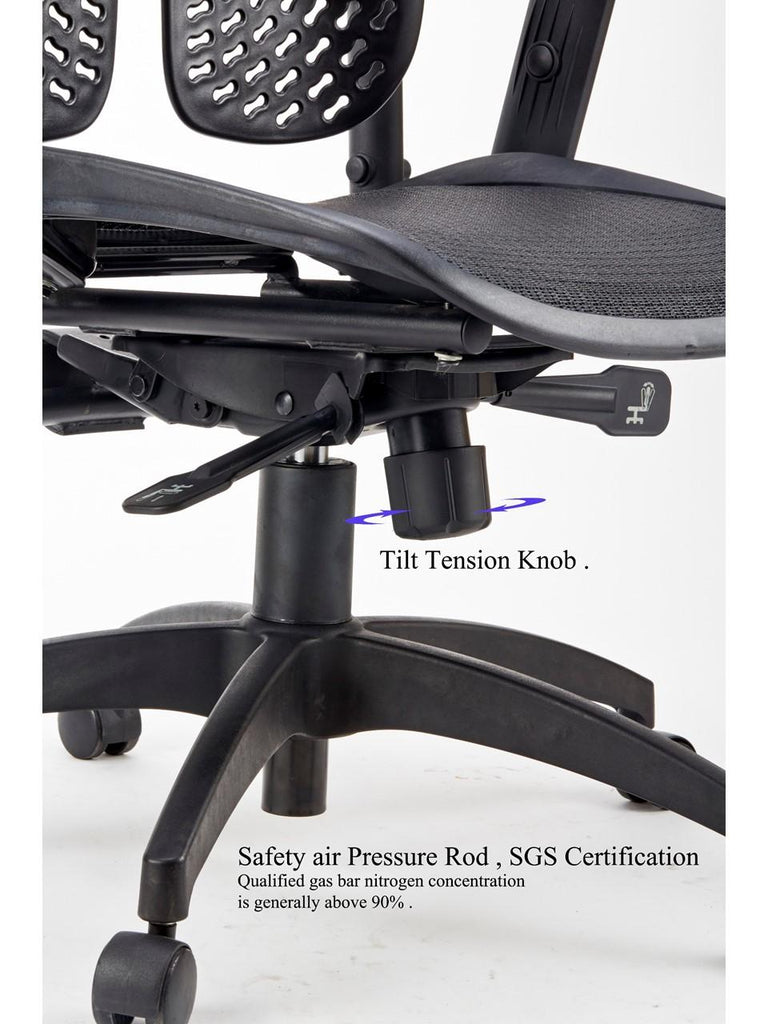 Bogart E8902 Twinback Matrex USA Patent Mesh Ergonomic Office Chair